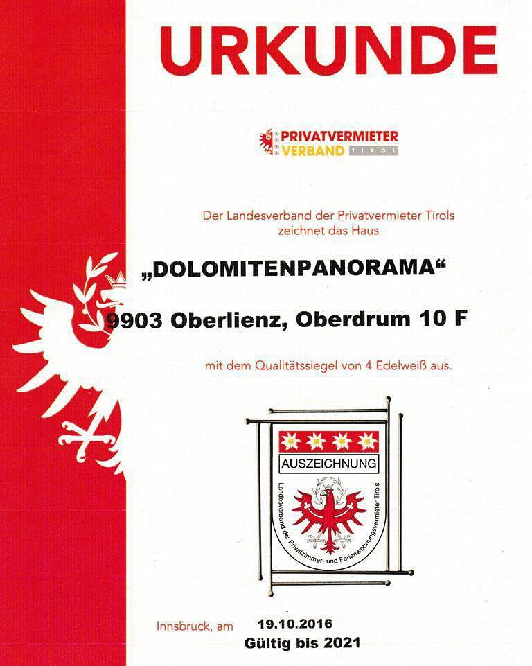 Ganze Ferienwohnung, Ferienwohnung Panoramablick in Schobergruppe, Oberlienz