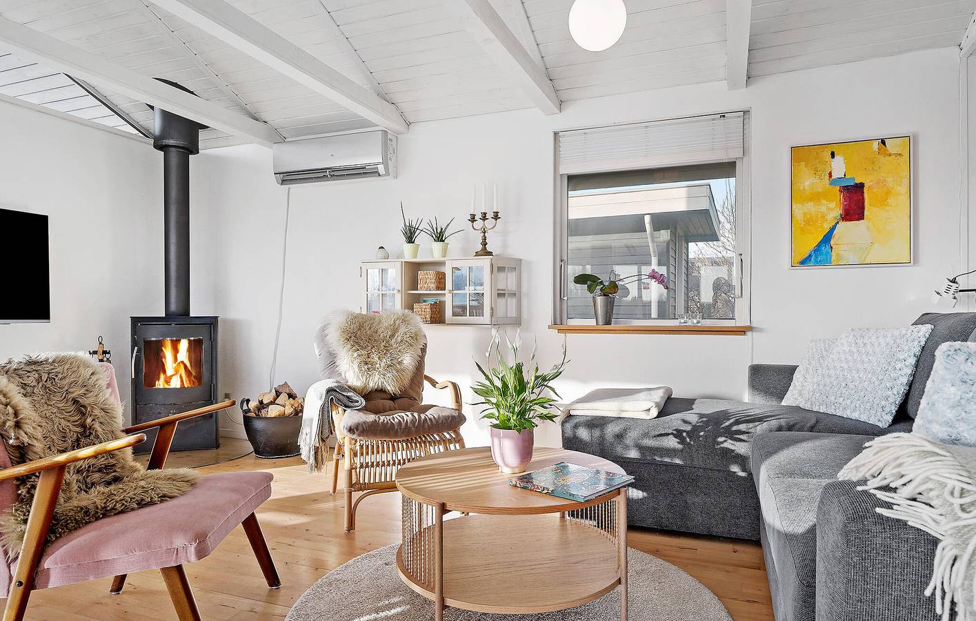 Maison de vacances pour 8 personnes avec jardin in Ajstrup Strand, Région d'Aarhus