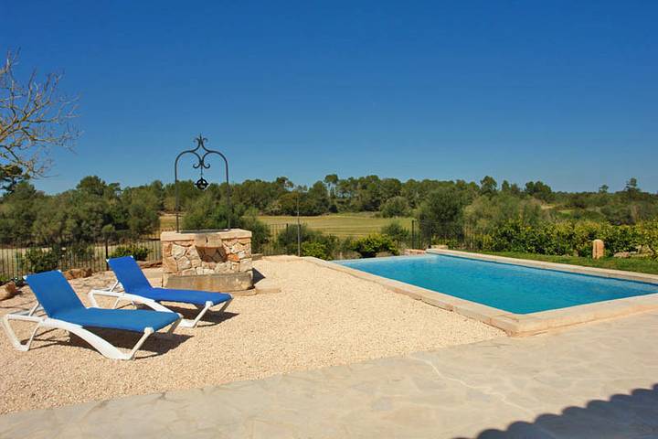 Finca für 6 Personen, mit Pool und Garten sowie Terrasse in Porreres - 3
