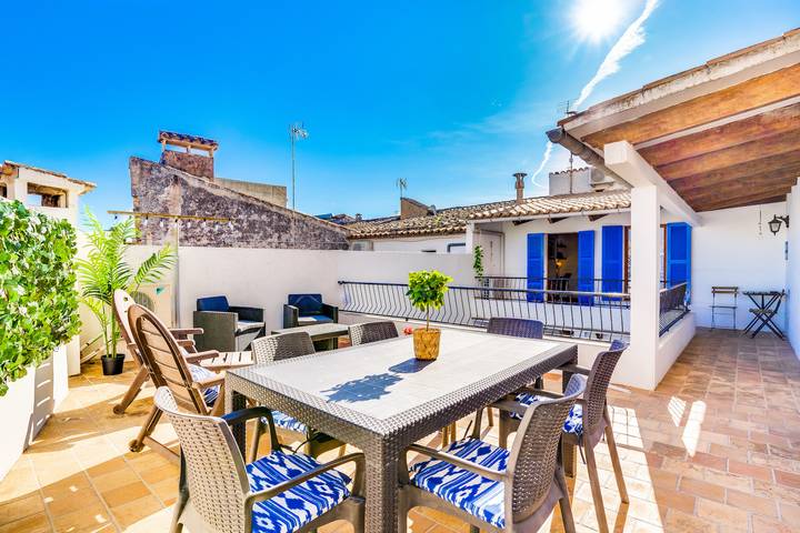 Casa rural para 8 personas, con Terraza en Alcudia Casco Antiguo