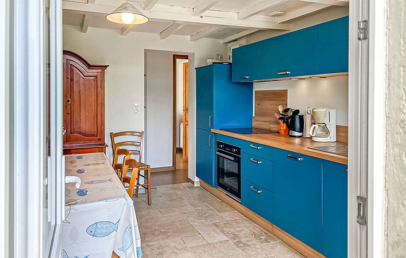Appartement confortable de 90m2, à 1000m de la plage in Lestre, Région de Cherbourg