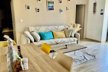Gîte pour 4 personnes, avec balcon dans Barcaggio