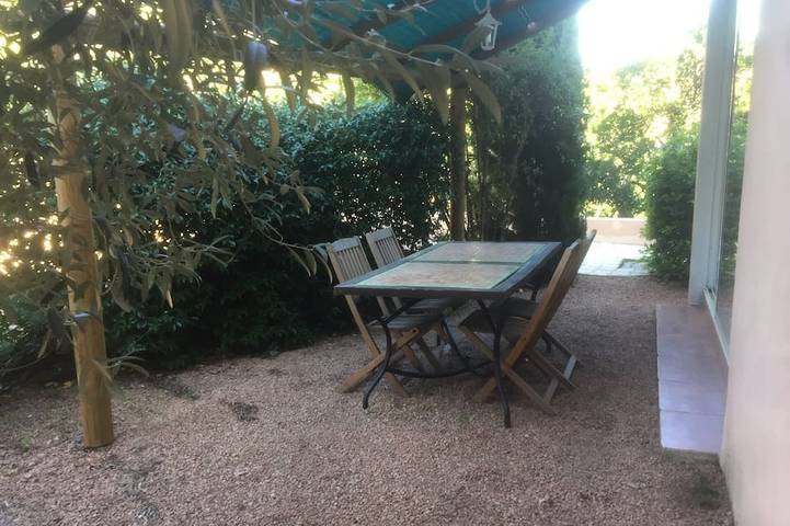 Appartement de vacances pour 4 personnes, avec Jardin