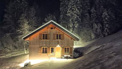 Ferienhaus für 9 Personen, mit Sauna und Garten, mit Haustier in Bizau