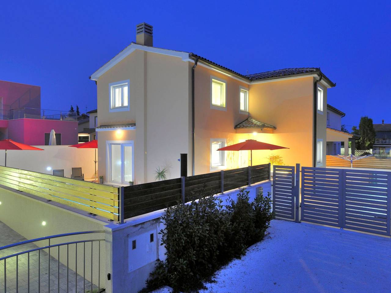 "Villa Amosa" in Sisan, Südküste Istrien