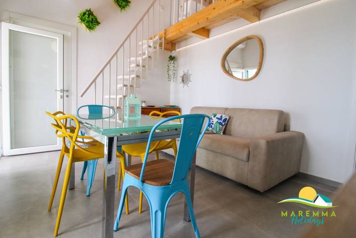 Ganze Wohnung, Ferienwohnung für 4 Personen in Spiaggia di Follonica (Scarlino), Follonica