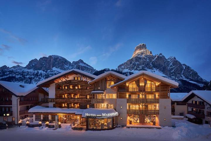 Hotel dla 4 osób, z taras i sauna oraz widok, zwierzęta dozwolone w Alta Badia
