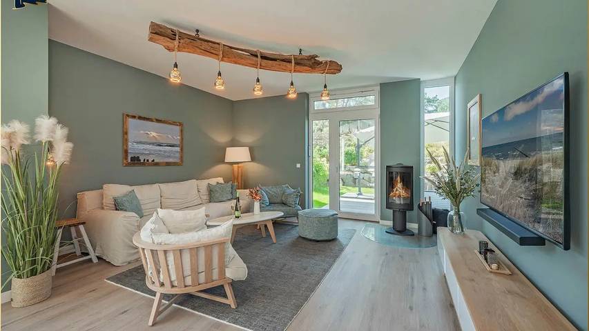 Ferienhaus für 6 Personen, mit Garten und Sauna sowie Terrasse in Loddin - 4