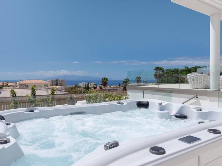 Ferienhaus für 8 Personen, mit Pool und Sauna sowie Meerblick und Garten auf den Kanaren - 4