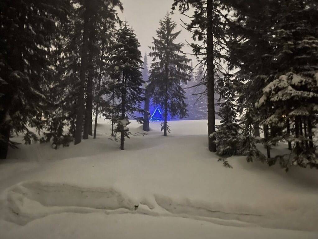 Slope-Side Bliss: A-Frame Haven with Private Hot Tub (Sleeps 7) in Silver Star