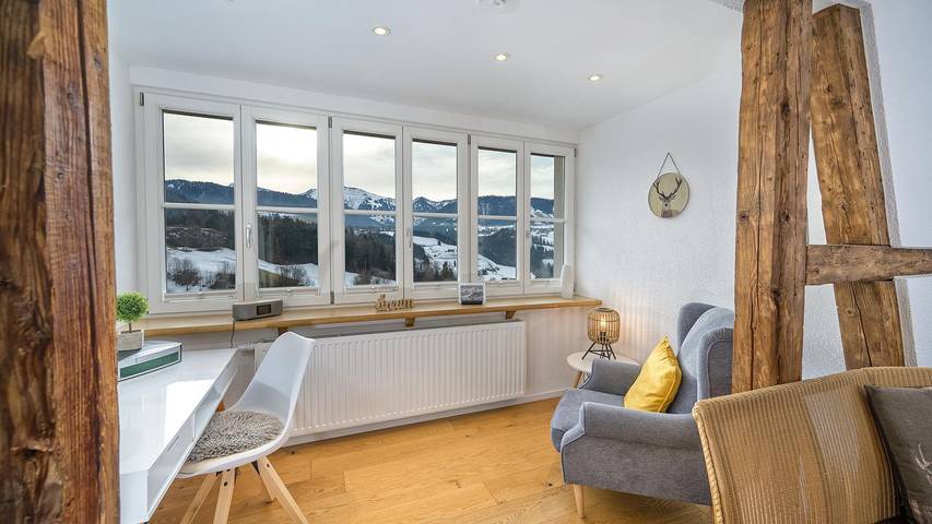 Ferienwohnung für 4 Personen, mit Balkon in Oberstaufen - 4