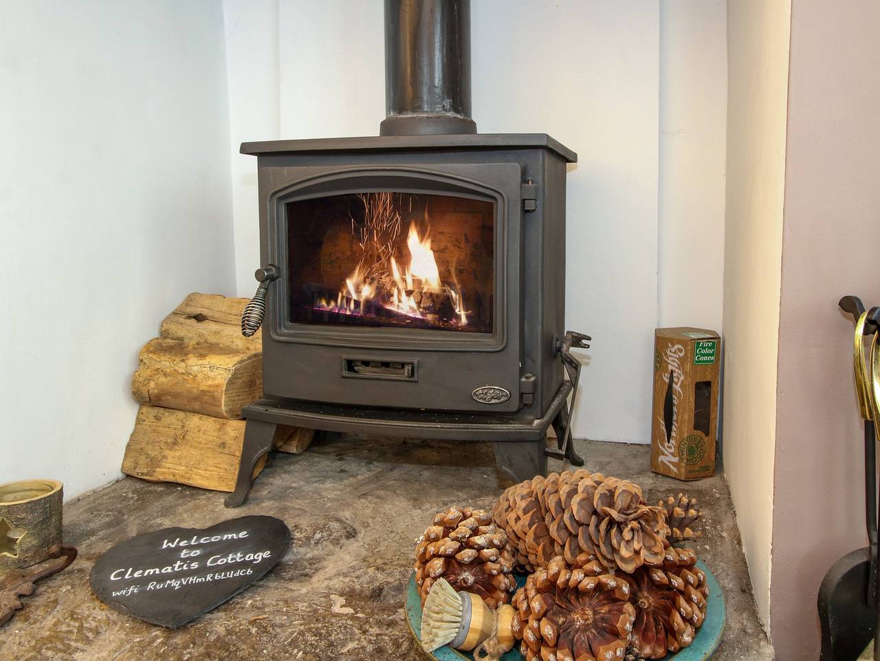 Clematis Cottage in Shropshire Hills