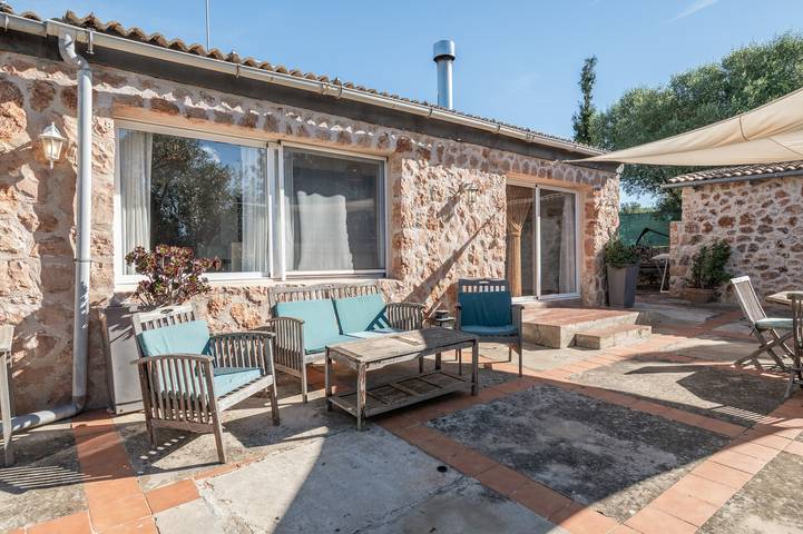 Ferienhaus 'Son Blau' mit privatem Pool und Bergblick in Llucmajor, Mallorca Süden