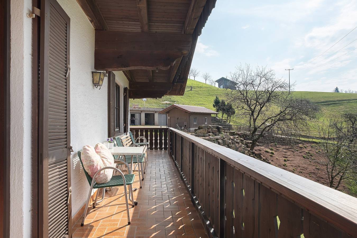 Ganze Wohnung, Ferienwohnung 4 mit Terrasse, Grillplatz und Wlan in Oberharmersbach, Mittlerer Schwarzwald