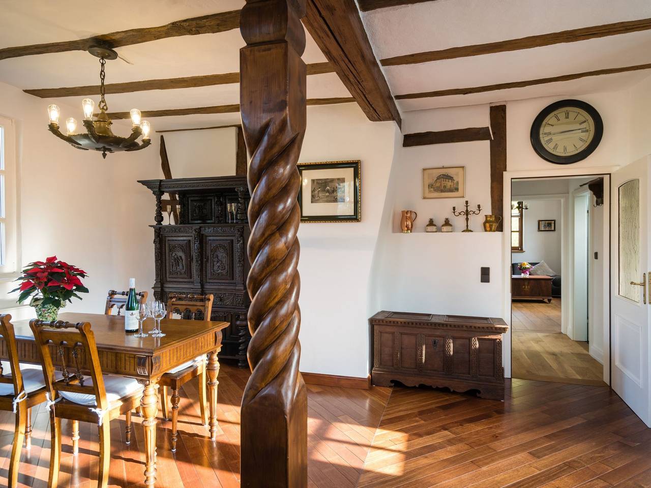 Appartement entier, In Traben mit Kleinem Garten in Traben-Trarbach, Région de Bernkastel-Kues