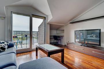 Gîte pour 4 personnes, avec terrasse et vue à Irun