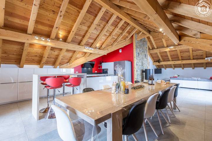 Chalet pour 10 personnes, avec sauna et terrasse à Valloire - 2