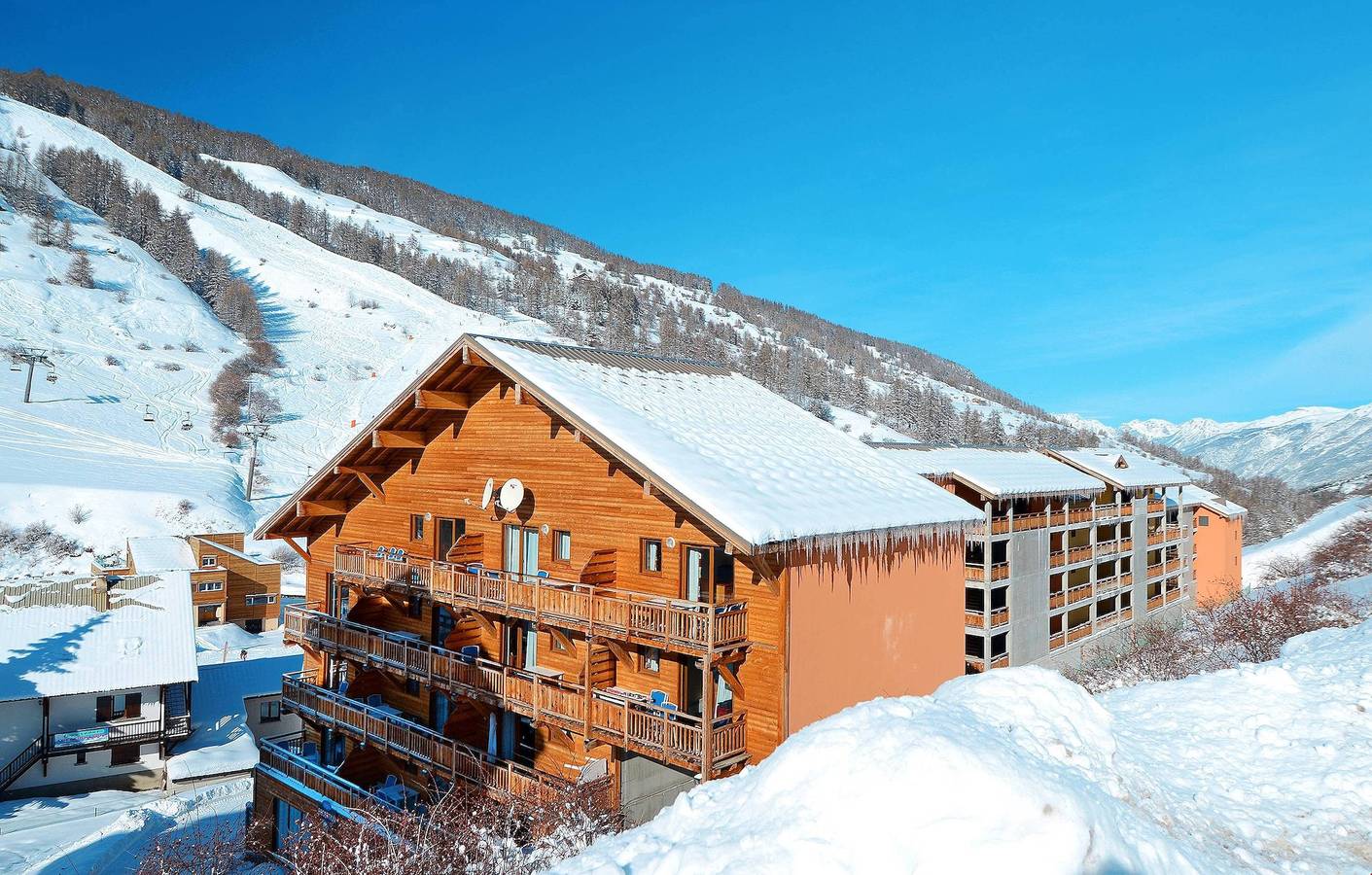 Ganzes Studio, Studio für 2 Personen mit Sauna in Vars (station de ski), Vars