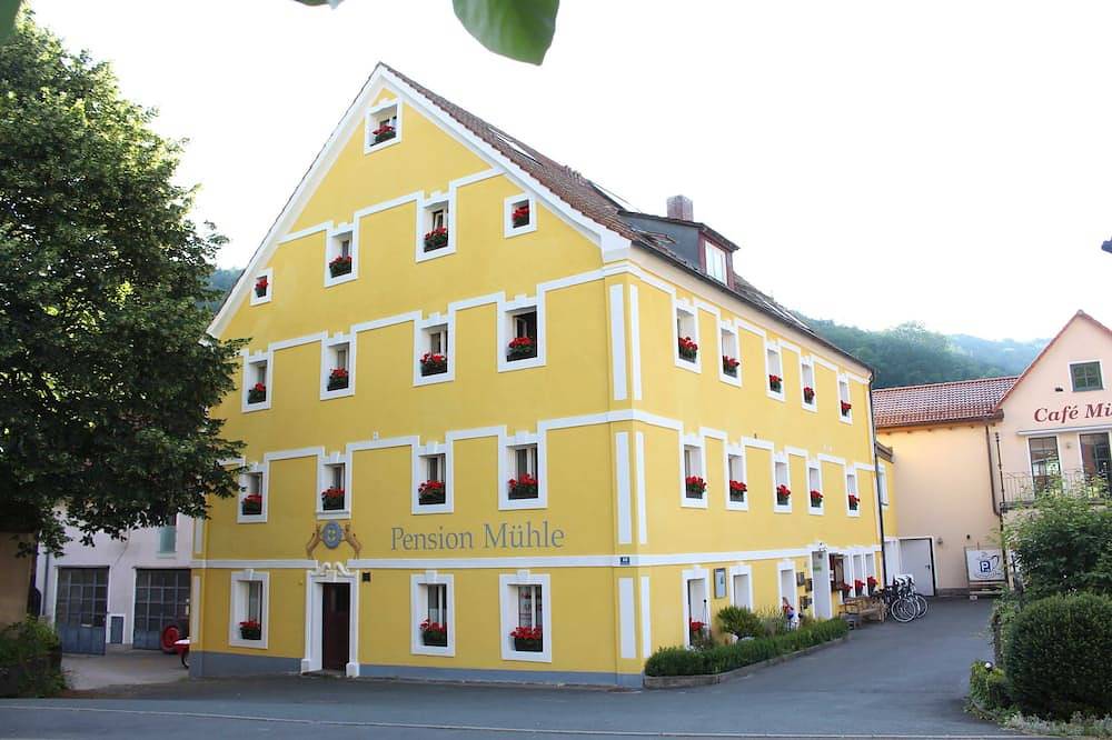 Ganze Wohnung, Kategorie E: 2-Raumwohnung für 4 Personen mit 2 Bädern - Pension Mühle in Egloffstein, Frankenalb