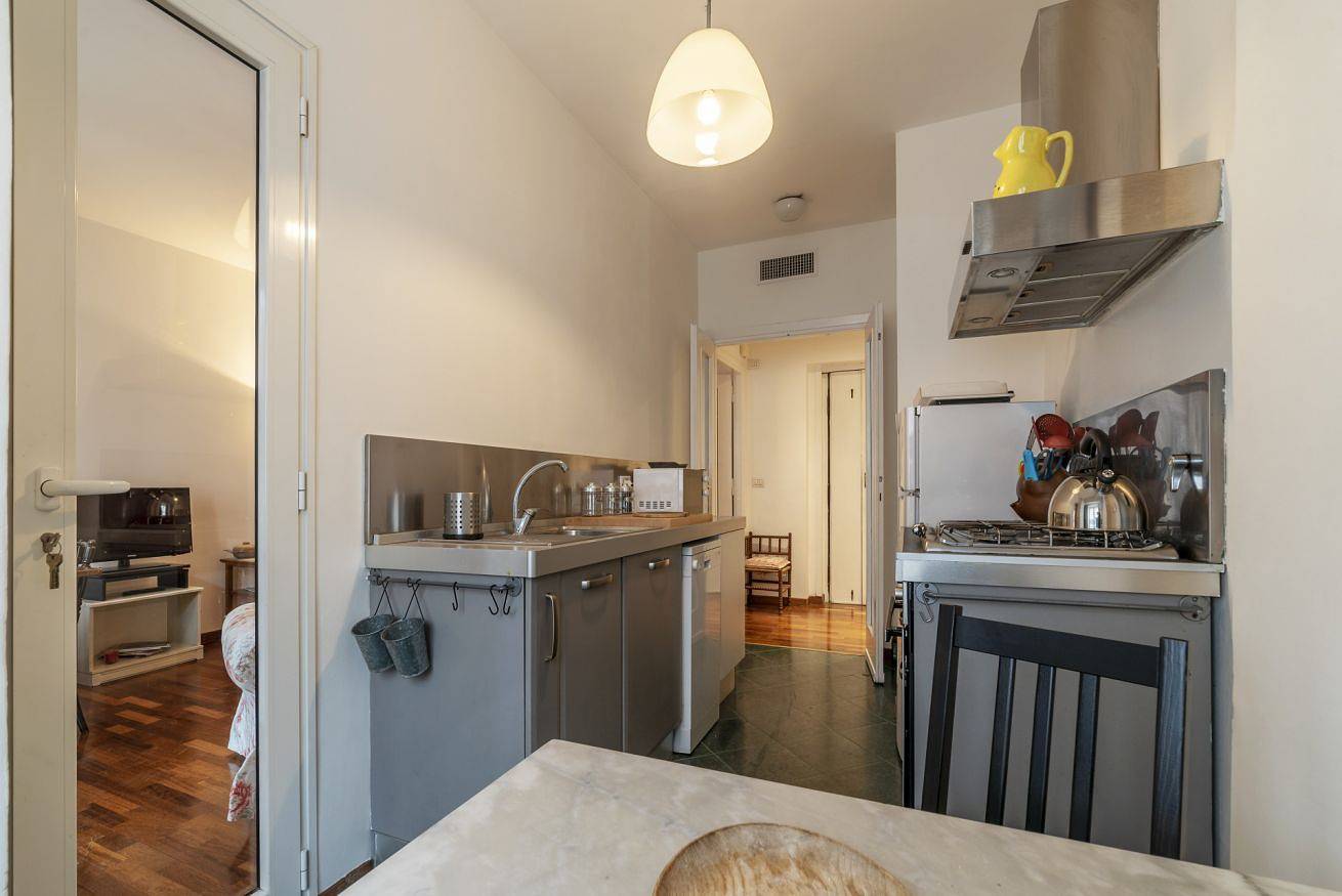 Apartamento entero, Apartamento de vacaciones para 2 personas con balcón/terraza in El Vaticano, Provincia de Roma