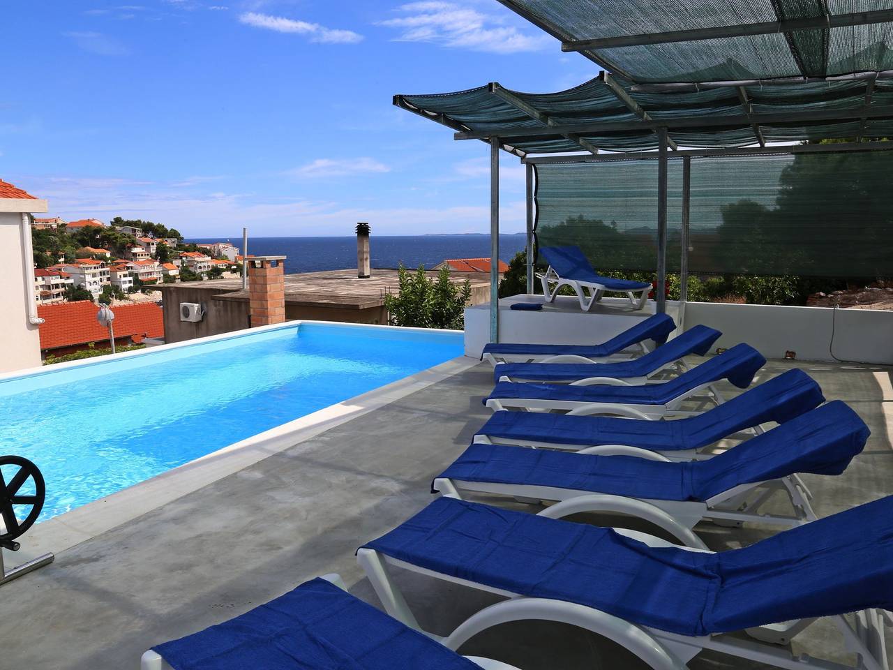 Ferienhaus in Korcula mit Meerblick in Čara, Korcula