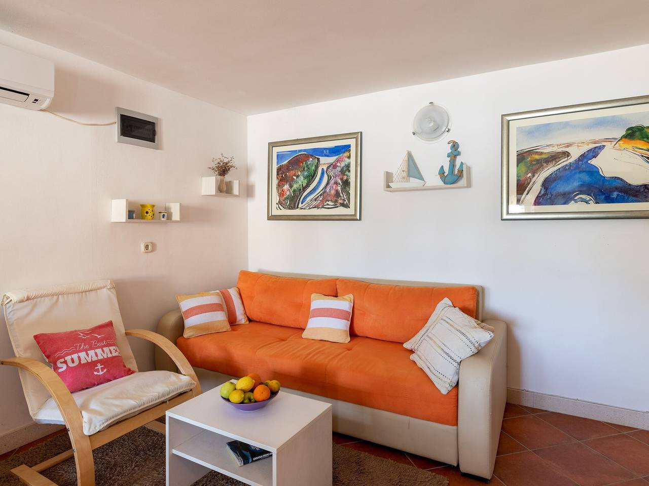 Holiday Home Anima Maris- Duplex Two Bedroom Holiday Home with Terrace and Sea View in Ston, Dubrovnik-Neretva