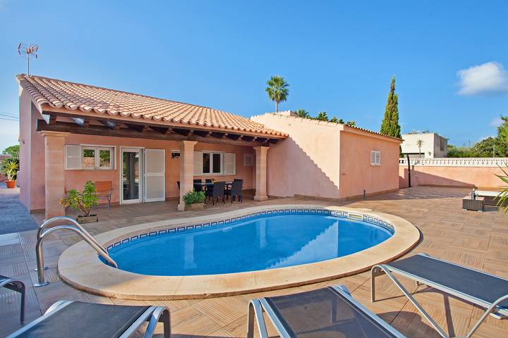 Ferienhaus für 7 Personen, mit Balkon und Terrasse in Badia Gran