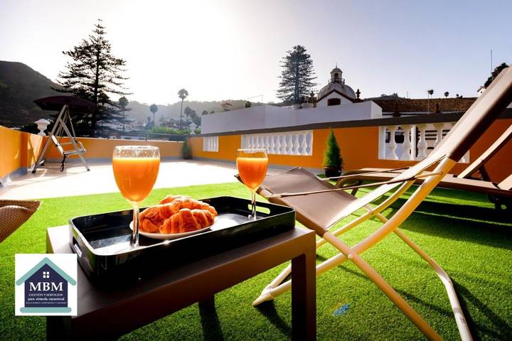 Casa rural para 8 personas, con Balcón además de Terraza y Vistas en Teror - 3