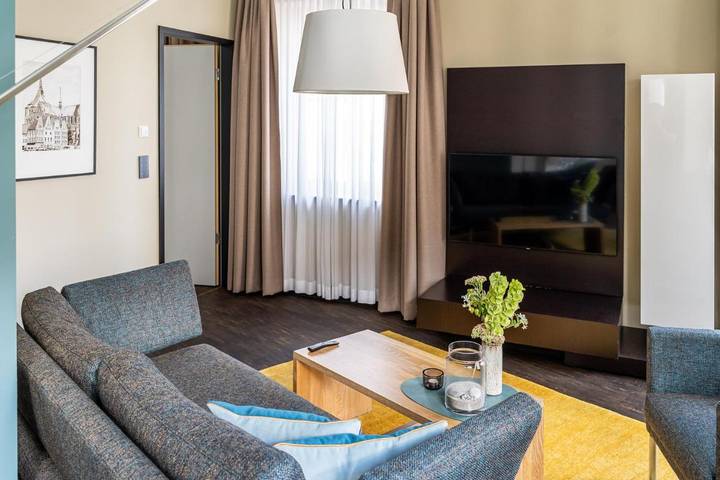 Hotel für 5 Personen, mit Terrasse und Ausblick, mit Haustier in Hanse Sail - 3