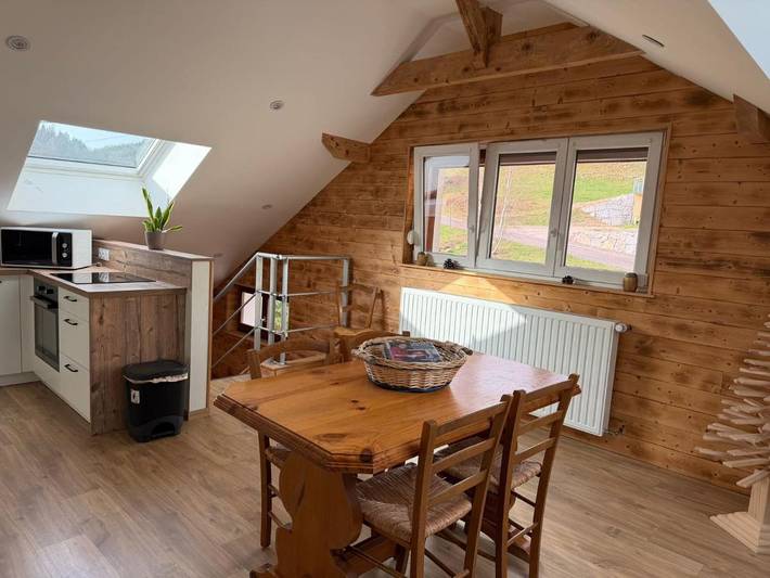 Appartement de vacances pour 4 personnes, avec jardin et vue