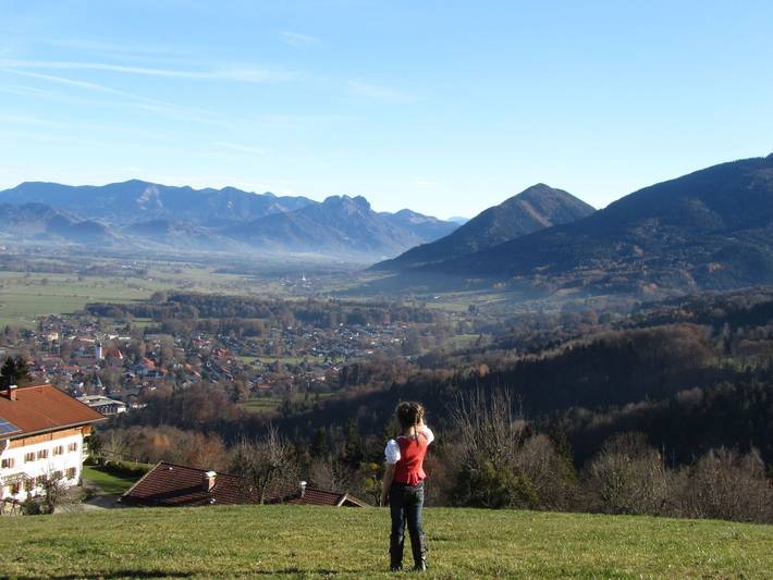 Bauernhaus für 6 Personen, mit Terrasse und Garten sowie Ausblick in Fischbachau