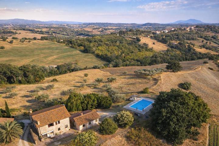 Appartement de vacances pour 6 personnes, avec vue ainsi que jardin et piscine - 1