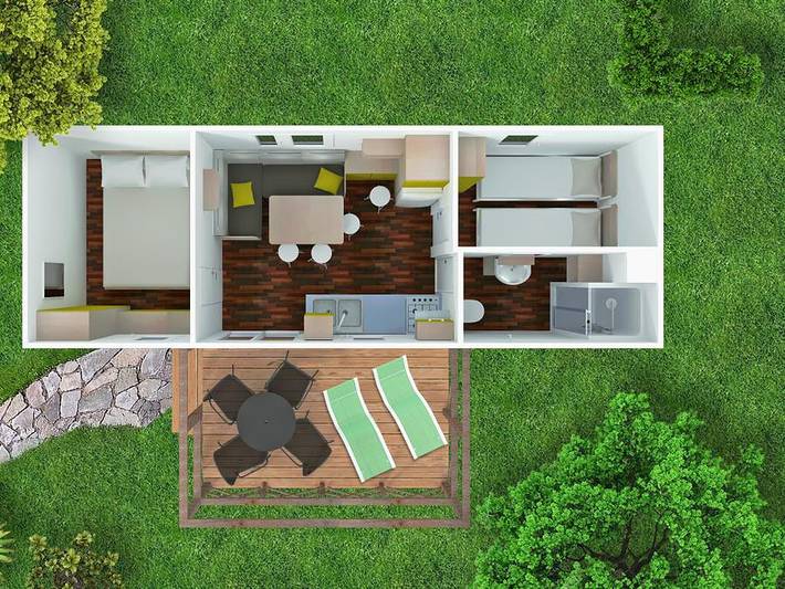 Bungalow für 4 Personen, mit Haustier in Istrien - 4