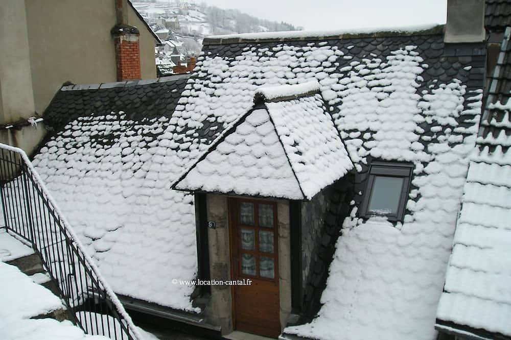 Entire apartment, Charming furnished ★ ★ tourism. Capacity: 2 people in Volcans d'Auvergne Regional Nature Park