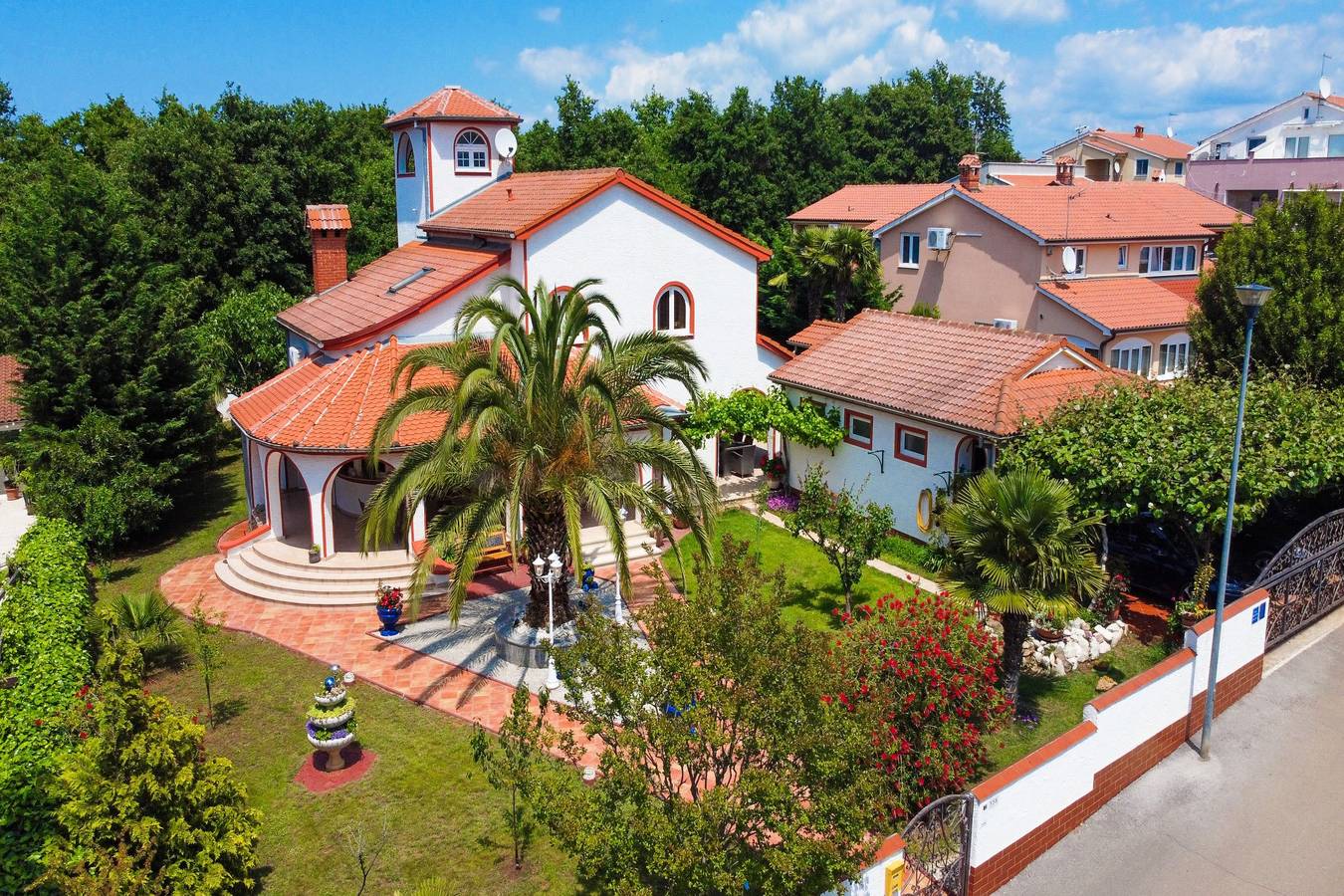 Villa Valis Aurea mit privatem Pool und großen Gar in Kukci, Porec und Umgebung