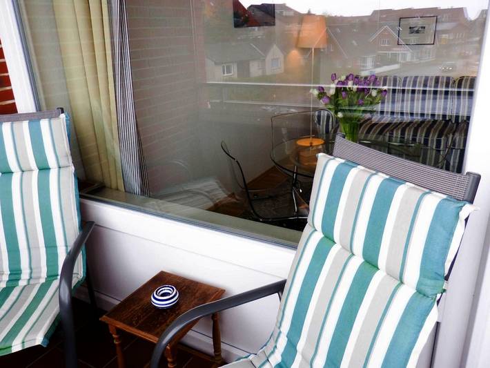 Ferienwohnung für 2 Personen, mit Balkon/Terrasse, mit Haustier in Wittdün - 2