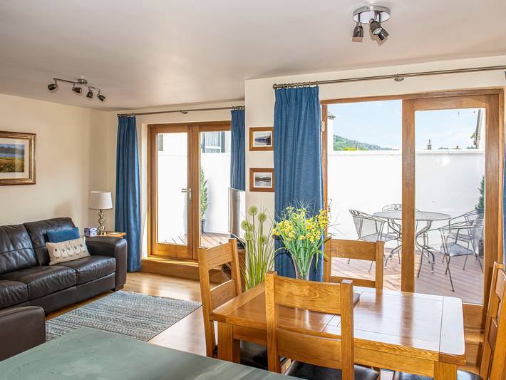 Log cabin for 4 people, with garden in Keswick