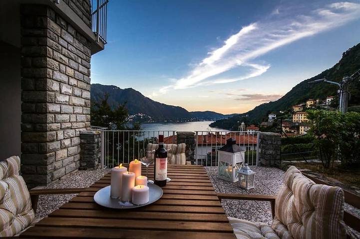 Ferienwohnung für 6 Personen, mit Balkon und Garten