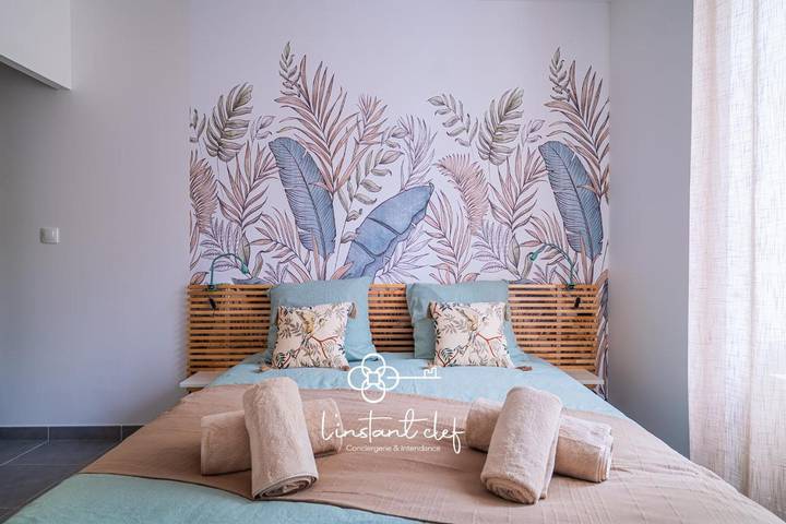 Maison de vacances pour 6 personnes, avec jardin