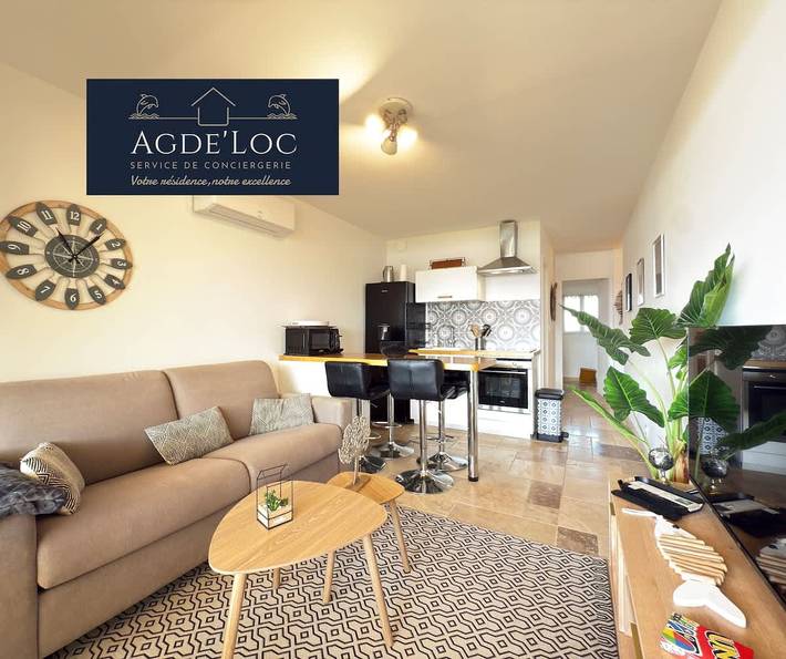 Gîte pour 4 personnes, avec balcon/terrasse, animaux acceptés dans la Tamarissière