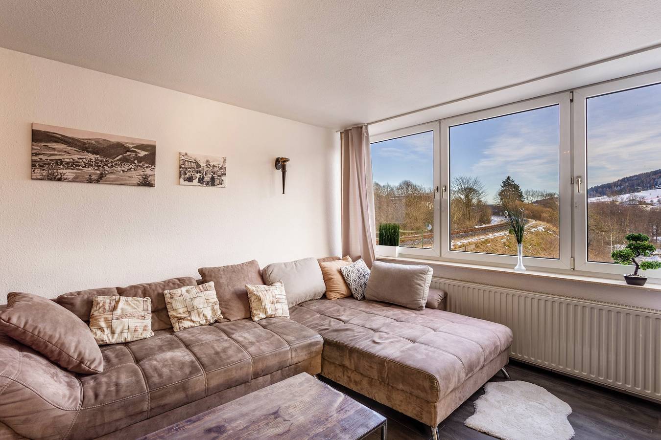 Ganze Wohnung, Ferienwohnung 'Piste 1' mit Gemeinschaftsterrasse, Balkon und Wi-Fi in Willingen, die Mittelgebirge