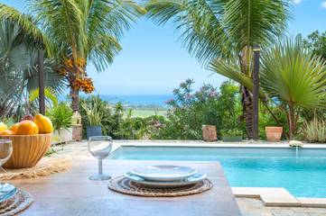 Maison d’hôte pour 4 personnes, avec piscine ainsi que jacuzzi et terrasse à L'Étang-Salé