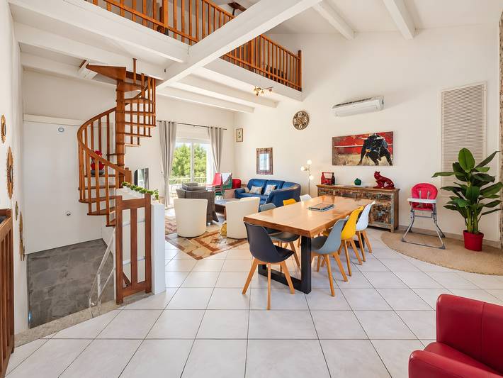 Großes Familienhaus für 8 Pers. – Beheizter Pool, 3.000 m² Park, strandnah in Vendres, Mittelmeerküste (Frankreich)