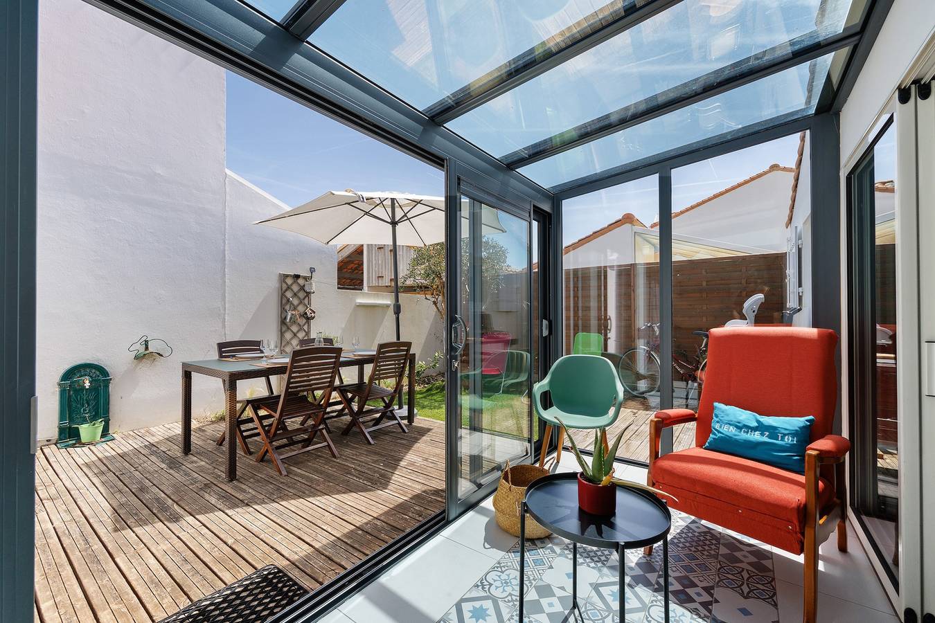 Maison de vacances « La Petite Vague » avec terrasse privée et jardin privé in Saint-Hilaire-de-Riez, Vendée