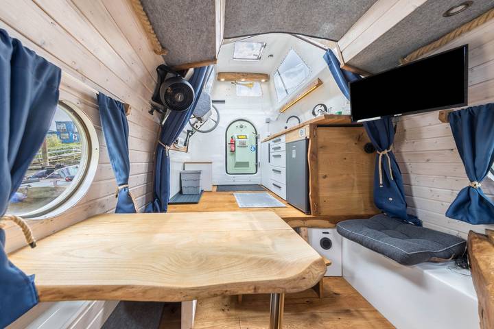 Boot voor 2 personen, met Uitzicht op het meer in Hamburg