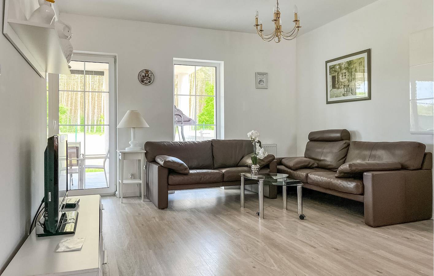 Ferienhaus für 10 Personen mit Terrasse in Nowe Warpno, Stettiner Haff