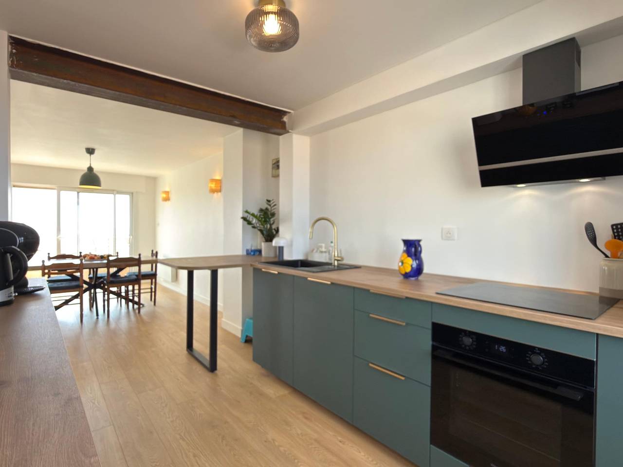 Appartement entier, Appartement de vacances pour 6 personnes avec balcon/terrasse in Valras-Plage, Côte d'Améthyste