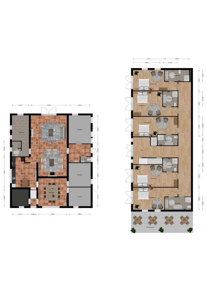 Ferienhaus für 14 Personen, mit Garten und Terrasse in Losser - 2