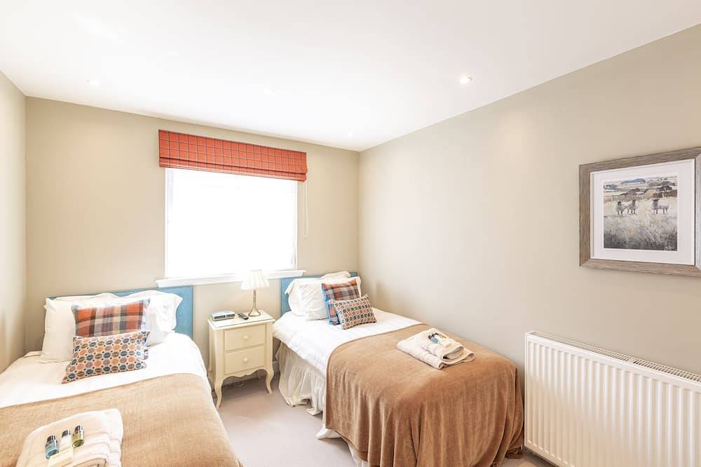 Swilken View, 5-Sterne-Selbstversorgerhaus mit Blick auf den alten Golfplatz in St. Andrews in St Andrews, Region Fife