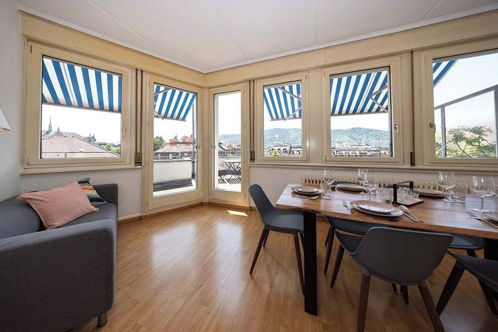 Ferienwohnung für 6 Personen, mit Balkon in Zürich